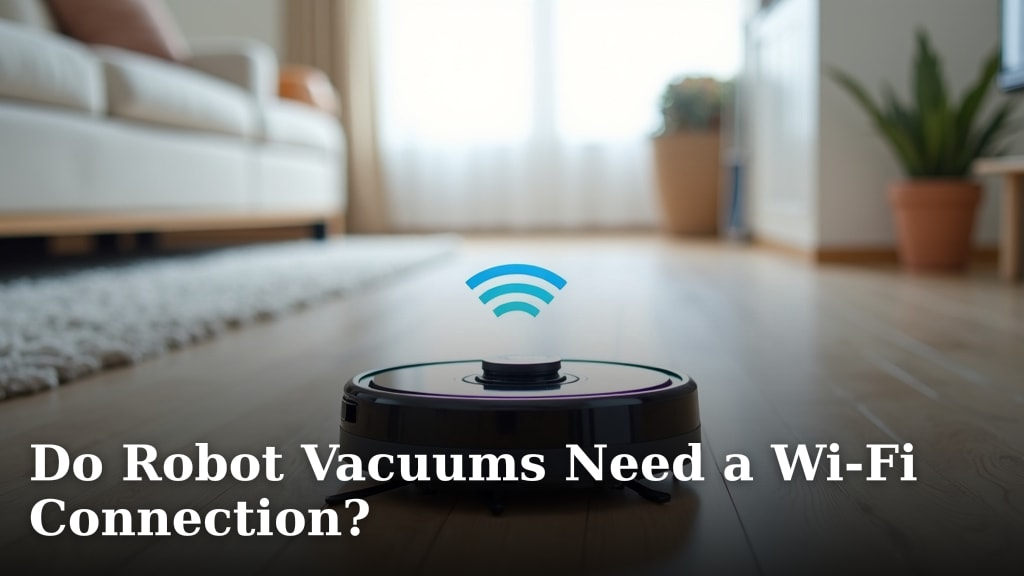 Do Robot Vacuums Need a Wi-Fi Connection?