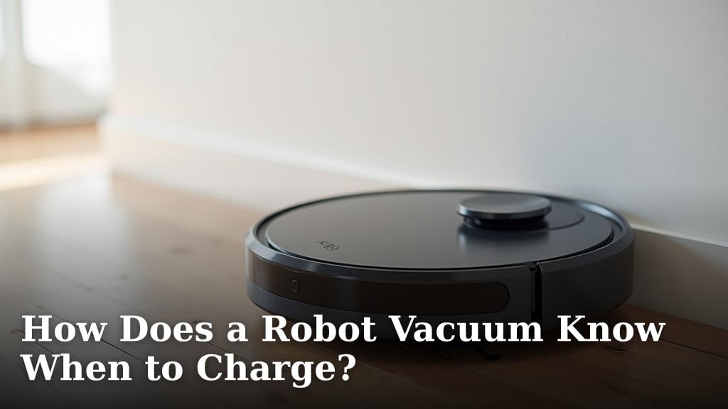 How Does a Robot Vacuum Know When to Charge?