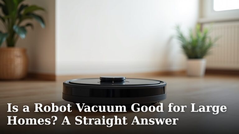 Is a Robot Vacuum Good for Large Homes? A Straight Answer