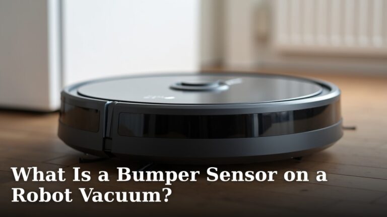What Is a Bumper Sensor on a Robot Vacuum?