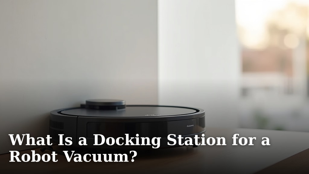 What Is a Docking Station for a Robot Vacuum?