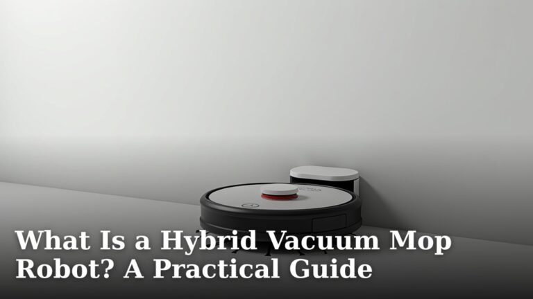 What Is a Hybrid Vacuum Mop Robot? A Practical Guide