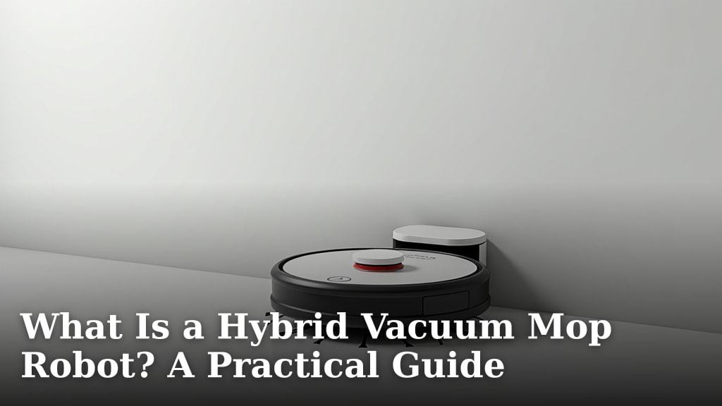 What Is a Hybrid Vacuum Mop Robot? A Practical Guide