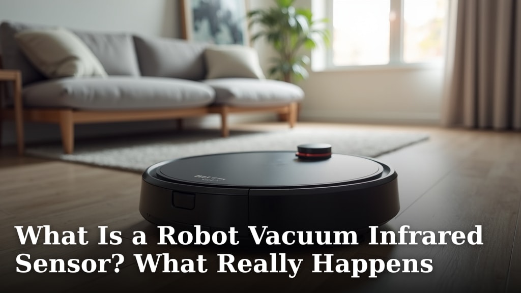 What Is a Robot Vacuum Infrared Sensor? What Really Happens