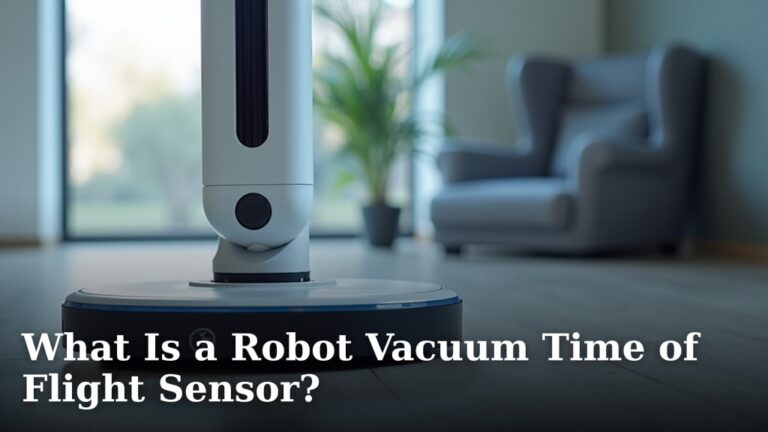 What Is a Robot Vacuum Time of Flight Sensor?