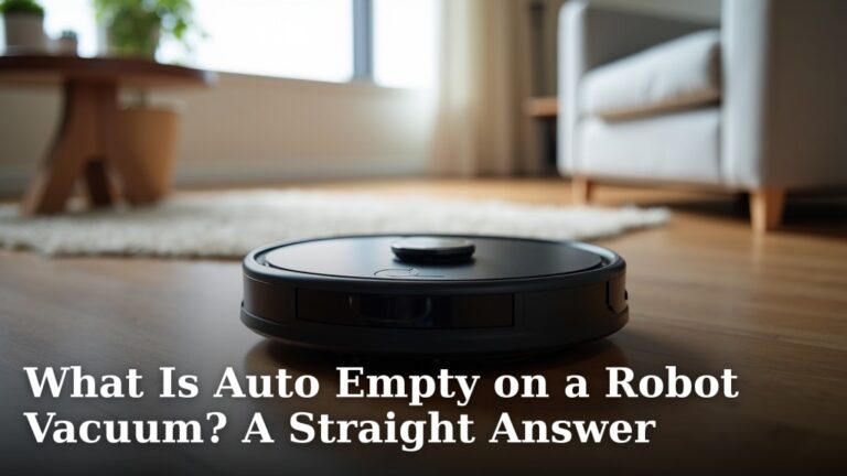 What Is Auto Empty on a Robot Vacuum? A Straight Answer