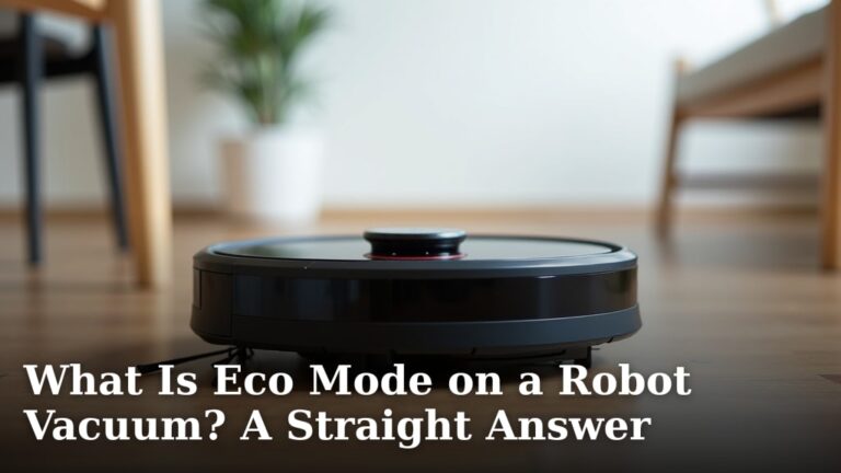 What Is Eco Mode on a Robot Vacuum? A Straight Answer