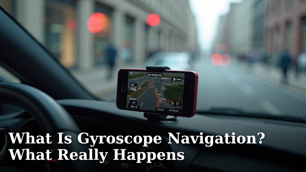 What Is Gyroscope Navigation? What Really Happens