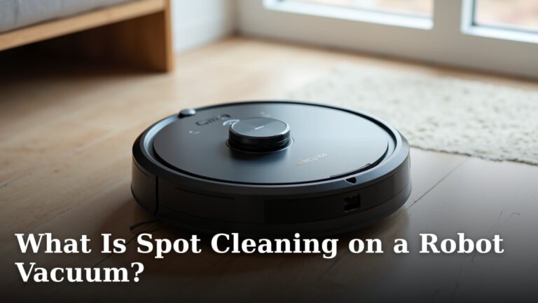 What Is Spot Cleaning on a Robot Vacuum?