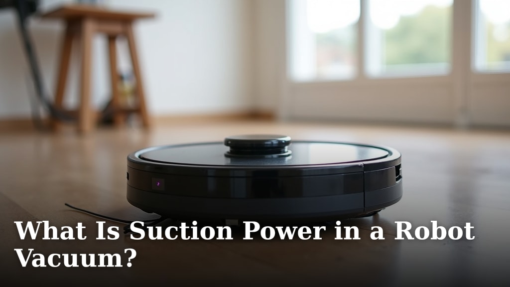 What Is Suction Power in a Robot Vacuum?