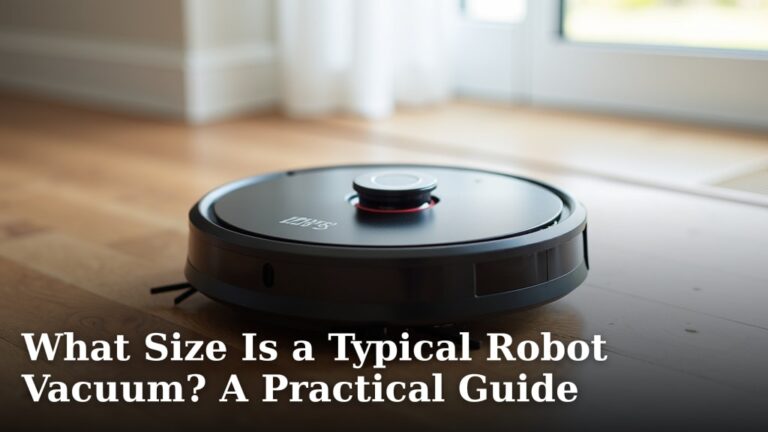 What Size Is a Typical Robot Vacuum? A Practical Guide
